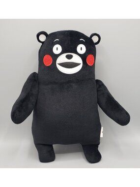 Kumamon Black Bear Plush 13" Broadway Collection 2019 Kumamoto Japan Mascot Toy